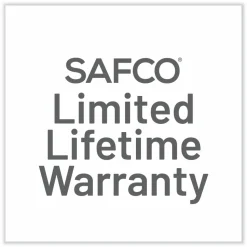 Safco Industrial Wire Shelving, Four-Shelf, 36w x 18d x 72h, Metallic Gray
