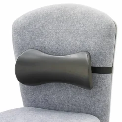 Safco Memory Foam Lumbar Backrest, 11"H x 14 1/2"W x 4"D, Gray