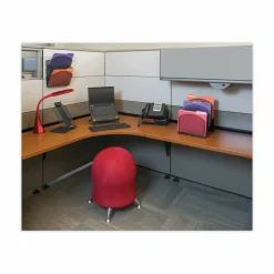 Safco Onyx Mesh Letter-Size Triple Wall Pocket, 17 1/4
