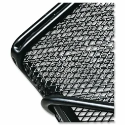Safco Onyx Mesh Wall Pocket, Legal Size, Black