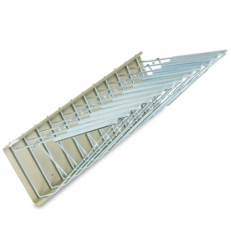 Safco Pivot Hanging Flat File Wall Rack, Tropic Sand