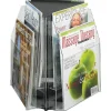 Safco 6 Pocket Magazine and Pamphlet Rotating Tabletop Display, Triangular, 12 3/4"H x 15"W