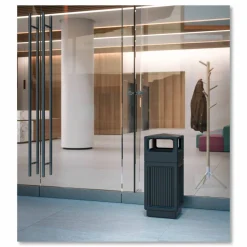 Safco Resi Standing Coat Tree, 6 Hook, 17.25w x 17.25d x 69.5h, White