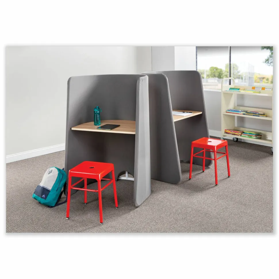 Safco Roam Touchdown Workstation, 33" x 30" x 51.5", Beech/Tan
