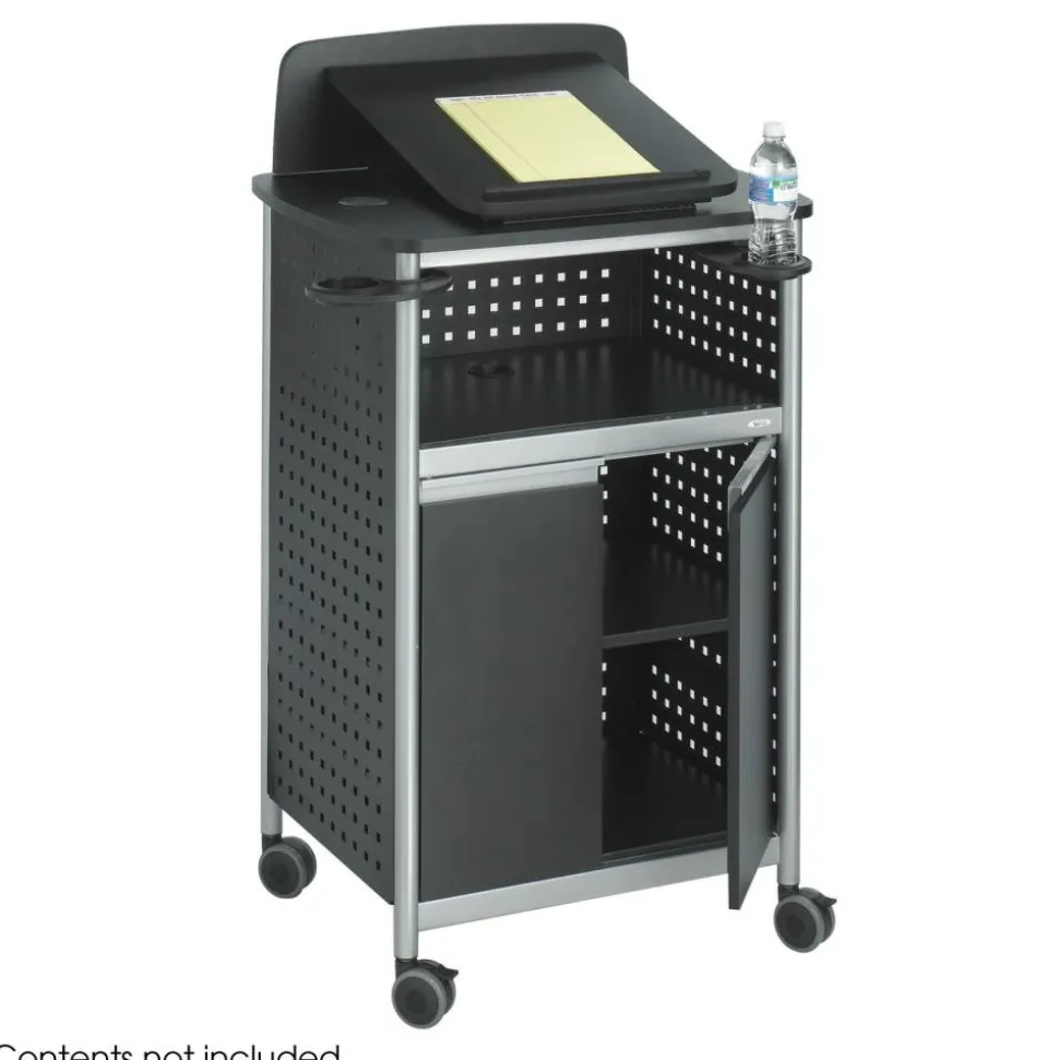 Safco Scoot Multipurpose Lectern, Black
