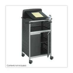 Safco Scoot Multipurpose Lectern, Black