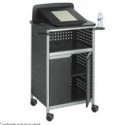 Safco Scoot Multipurpose Lectern, Black
