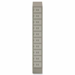 Safco Single Continuous Metal Locker Base Addition, 11.7w x 16d x 5.75h, Tan