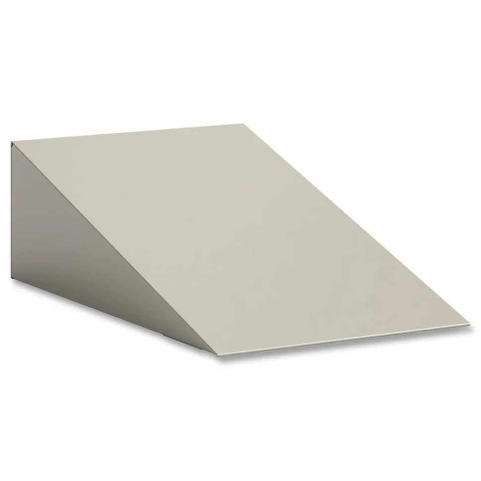 Safco Single Sloped Metal Locker Hood Addition, 12w x 18d x 6h, Tan