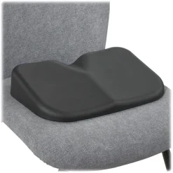Safco Softspot Seat Cushion, 3"H x 15 1/2"W x 10"D, Black