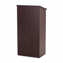 Safco Stand-Up Lectern, Mahogany