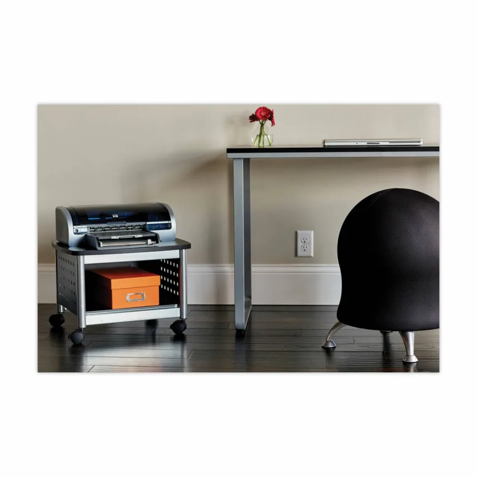 Safco Steel Workstation - Rectangle Top - U-shaped Base - 2 Legs - 150 lb Capacity - 47.25" Table Topx 24" Table Top Depth x 0.75" Table Top Thickness