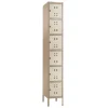 Safco Storage Locker, 6-Box, Single-Column, Tan
