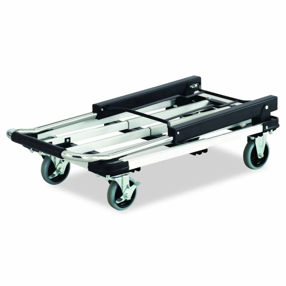 Safco Stow-Away Medium-Size Hand Truck, 275 Lb. Capacity, 7" Wheels