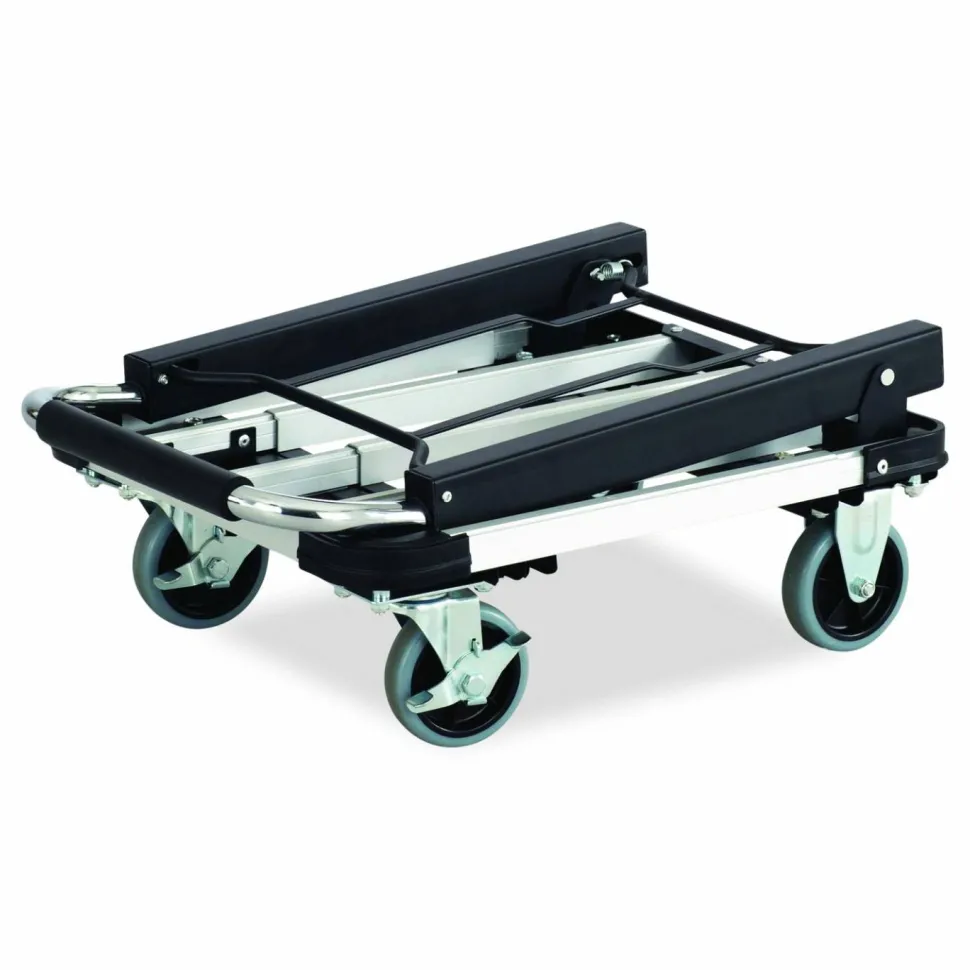 Safco Stow-Away Medium-Size Hand Truck, 275 Lb. Capacity, 7" Wheels