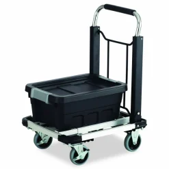 Safco Stow-Away Medium-Size Hand Truck, 275 Lb. Capacity, 7