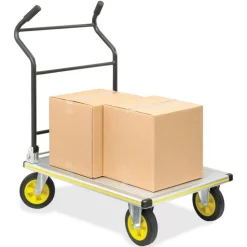 Safco STOW AWAY Platform Truck, 1000-Lb. Capacity
