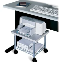 Safco Underdesk Printer/Fax Stand, Gray