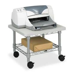Safco Underdesk Printer/Fax Stand, Gray