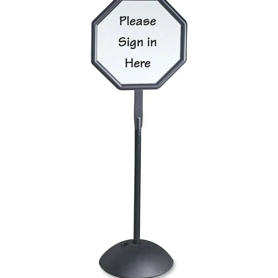 Safco Write Way Octagon Sign
