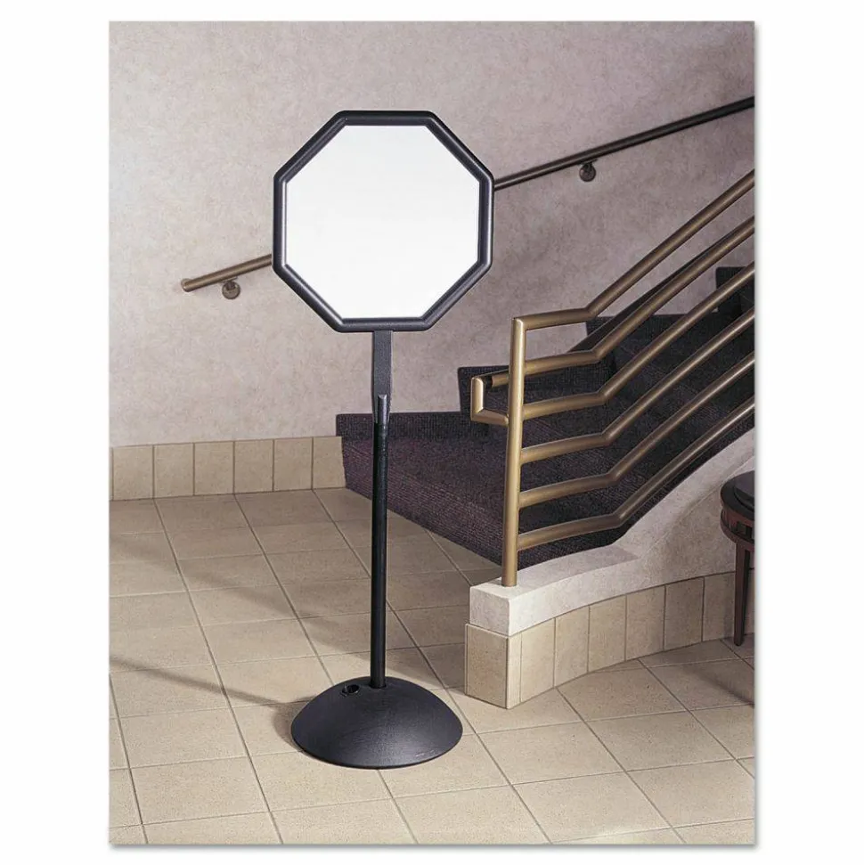 Safco Write Way Octagon Sign