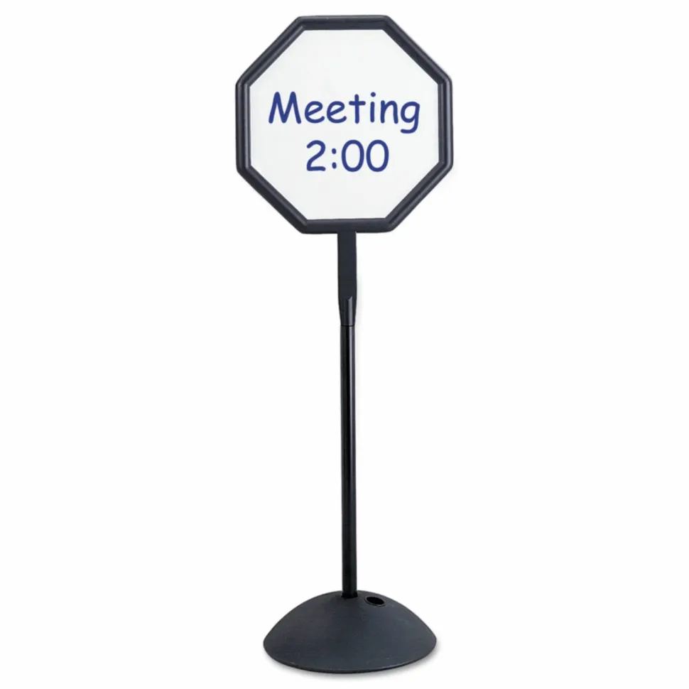 Safco Write Way Octagon Sign