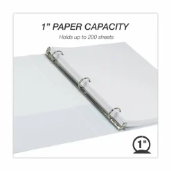 Samsill Earth's Choice Insertable Vue 3-Ring Binder, 1