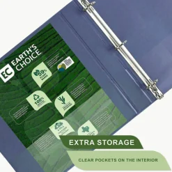 Samsill Eco-Conscious View Binder