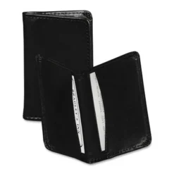 Samsill Regal Carrying Case (Wallet) Business Card - Black