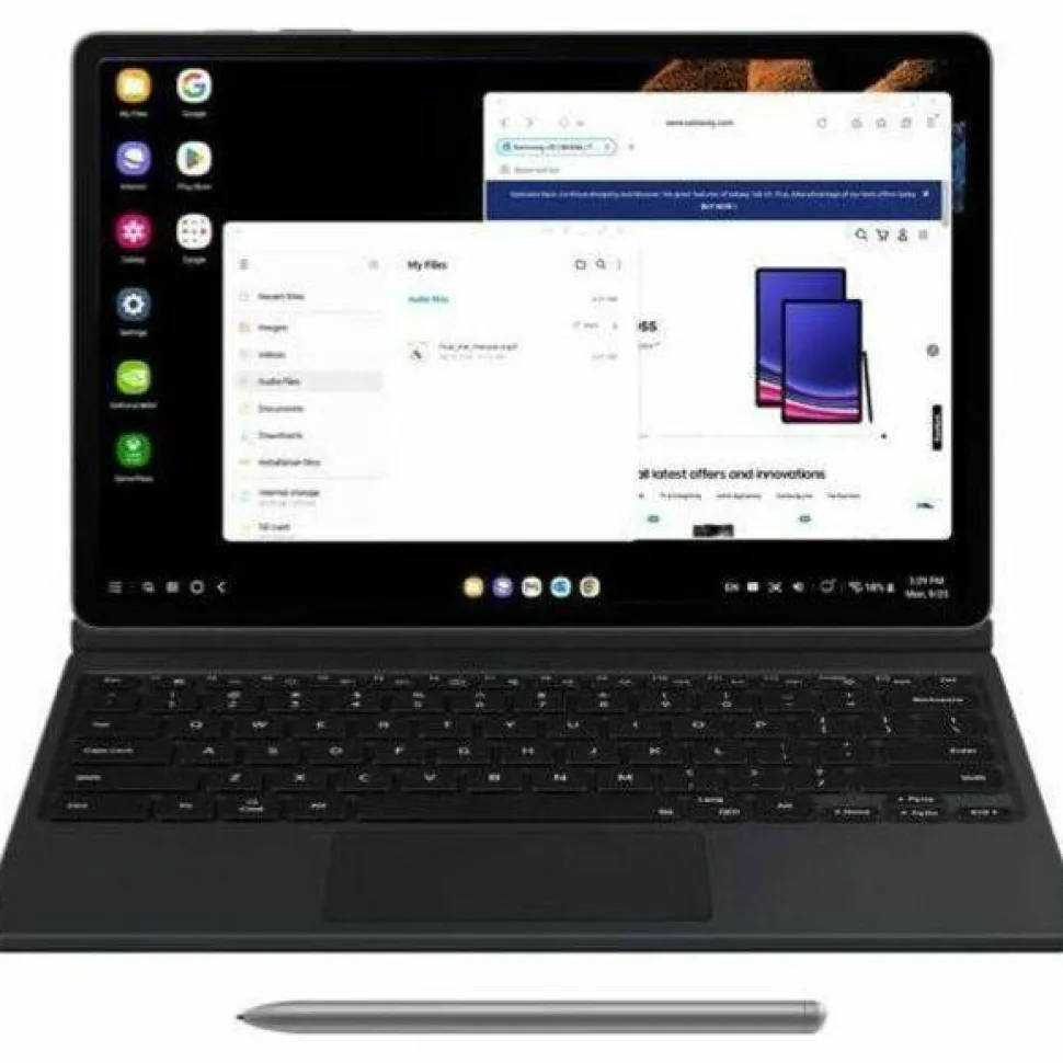 Samsung Galaxy Tab S10 FE Tablet - 12 GB - 256 GB Storage - Android 15 - Gray