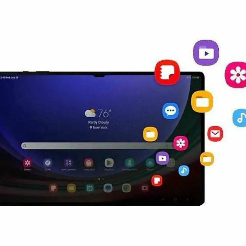 Samsung Galaxy Tab S10 FE Tablet - 12 GB - 256 GB Storage - Android 15 - Gray