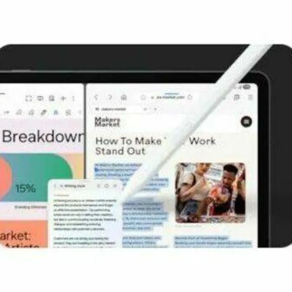 Samsung Galaxy Tab S11 SM-X730 Tablet - 11" WQXGA - MediaTek Dimensity 9400+ (MT6991) Octa-core - 12 GB - 256 GB Storage - Android 16 - Gray