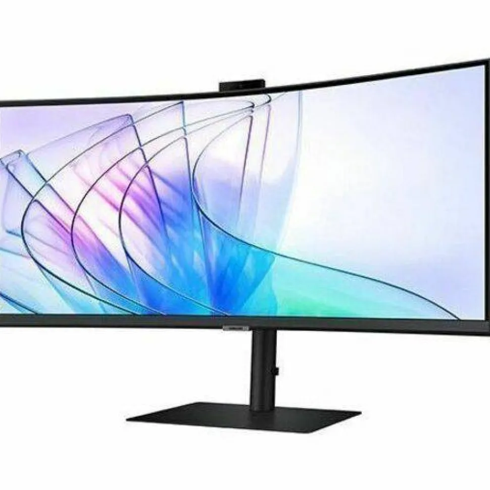 Samsung ViewFinity S6 S34C654VAN 34" Class Webcam UW-QHD Curved Screen LCD Monitor - 21:9 - Black
