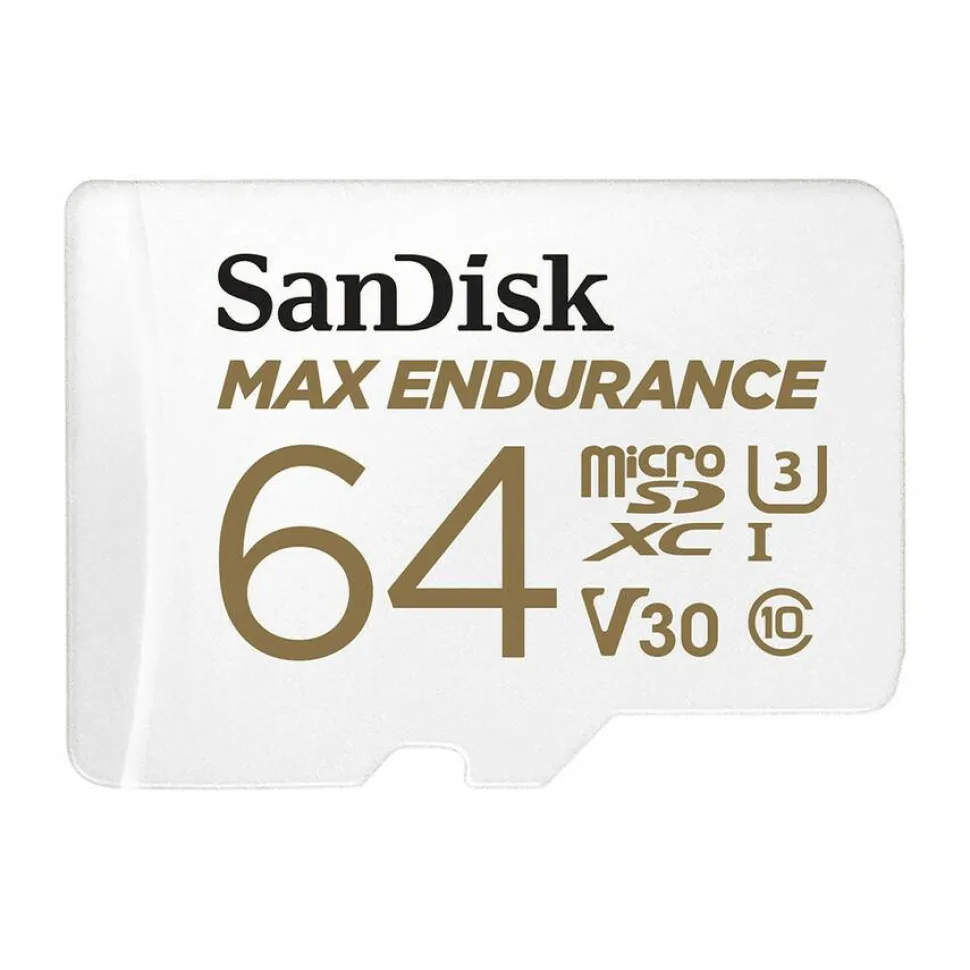 SanDisk MAX ENDURANCE 64 GB Class 10/UHS-I (U3) microSDHC - 1
