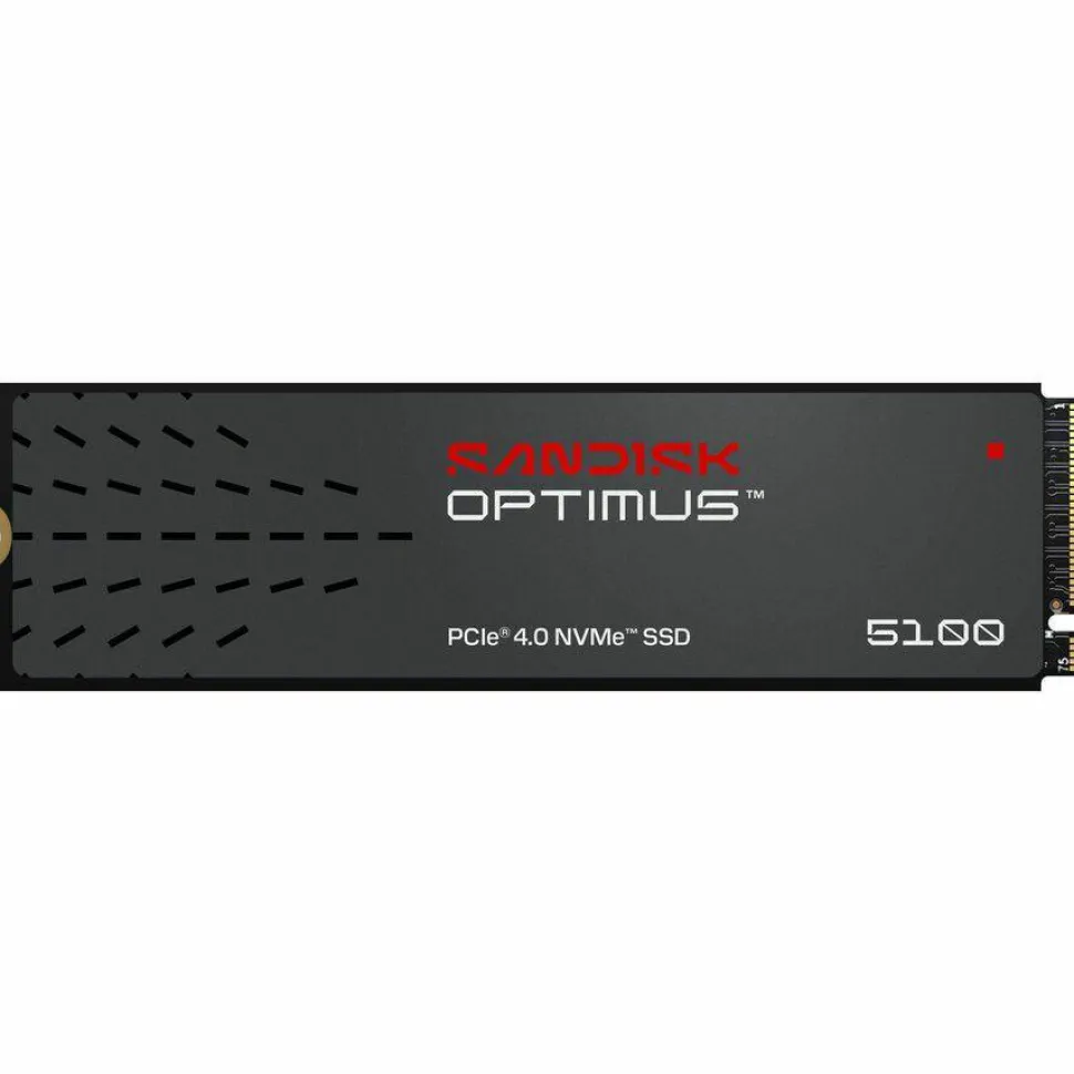 SanDisk Optimus 5100 SDSP51400TAN-000E0 4 TB Solid State Drive - M.2 2280 Internal - PCI Express NVMe (PCI Express NVMe 4.0 x4)