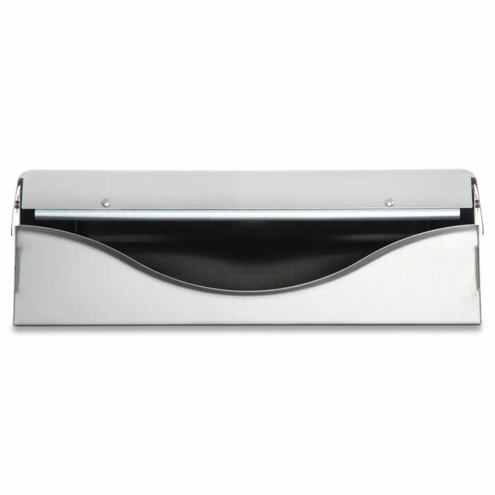 San Jamar C-Fold/Multifold Towel Dispenser, 11.38 x 4 x 14.75, Stainless Steel