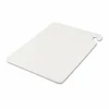San Jamar Cut-N-Carry Color Cutting Boards, Plastic, 20 x 15 x 0.5, White