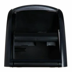San Jamar Duett Standard Bath Tissue Dispenser, Oceans, 7.5 x 7 x 12.75, Transparent Black Pearl