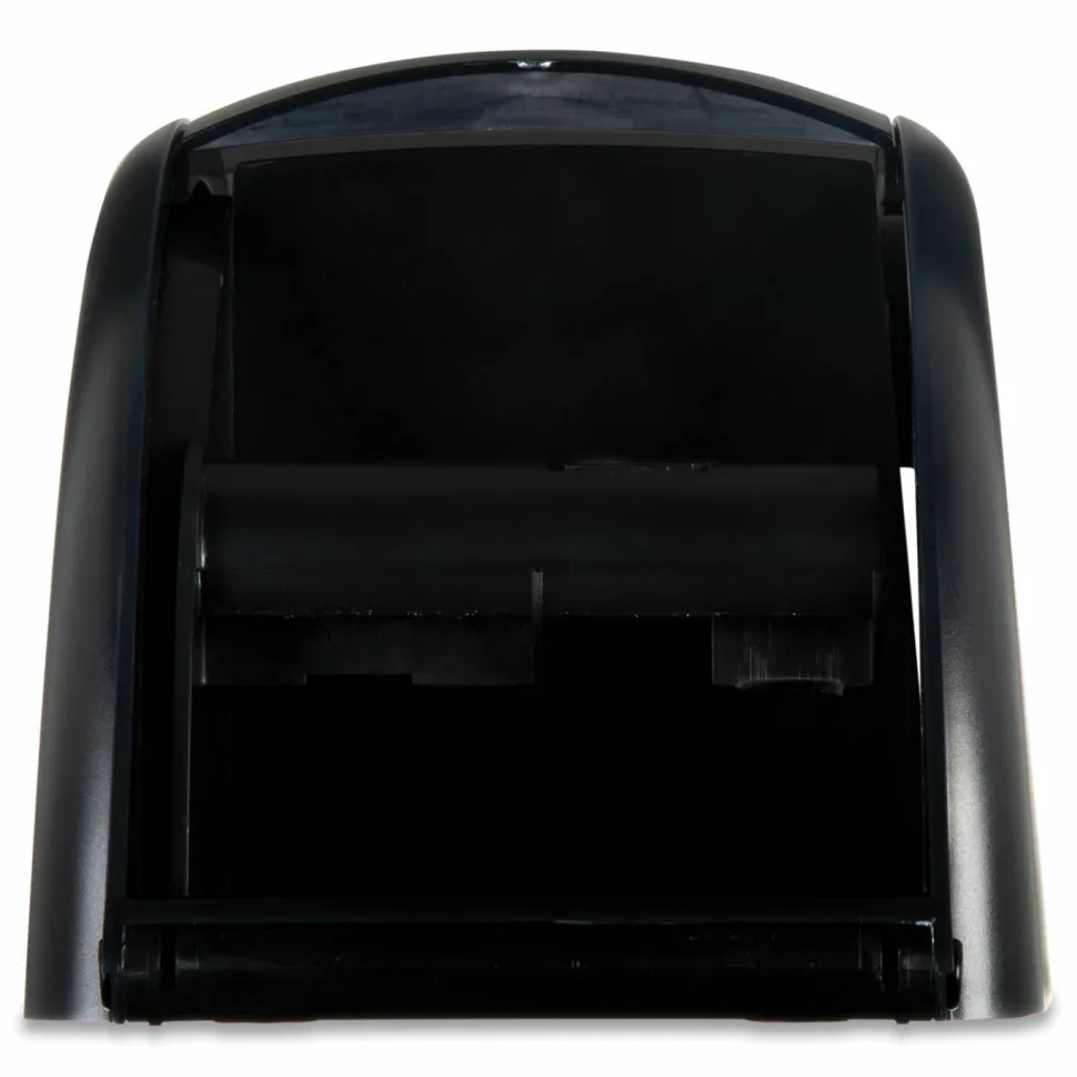 San Jamar Duett Standard Bathroom Tissue Dispenser, Pearl Black