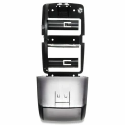 San Jamar Duett Standard Bathroom Tissue Dispenser, Pearl Black