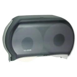 San Jamar Jumbo Bathroom Tissue Dispenser, Pearl Black