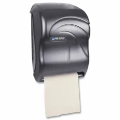 San Jamar Oceans Tear-N-Dry Electronic Touchless Roll Towel Dispenser, 11.75 x 9 x 15.5, Black Pearl