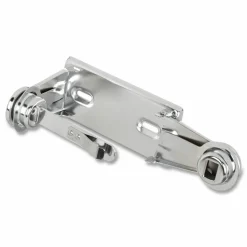 San Jamar 1-Roll Locking Toilet Tissue Dispenser, 2 3/4"H x 6"W x 4 1/2"D, Chrome