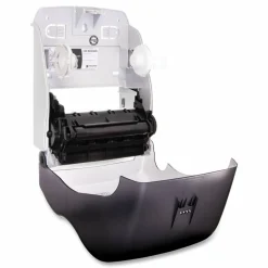 San Jamar Simplicity Mechanical Roll Towel Dispenser, 15.25 x 13 x 10.25, Black
