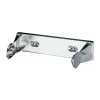 San Jamar Single Roll Towel Dispenser - Roll Dispenser - 1x Roll - 2.9" x 13.3"x 4.6" Depth - Steel - Chrome - Durable, Perforated, Compact - T451XC