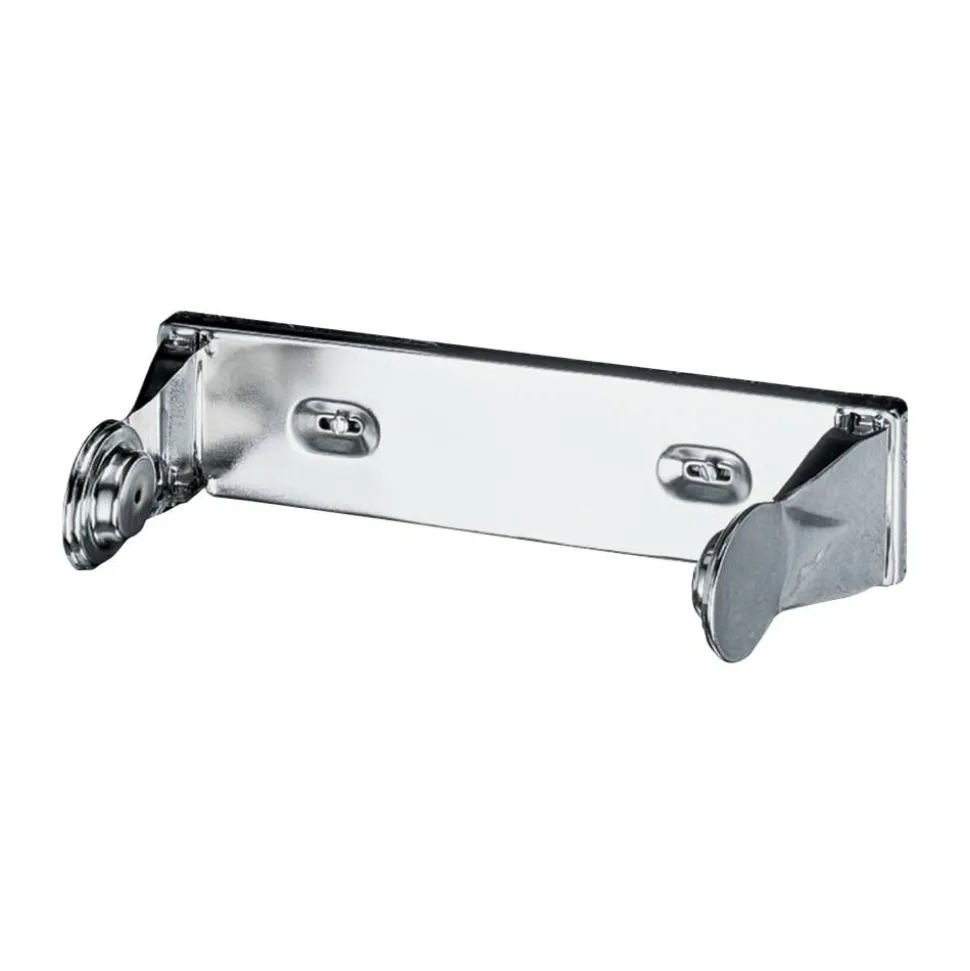 San Jamar Single Roll Towel Dispenser - Roll Dispenser - 1x Roll - 2.9" x 13.3"x 4.6" Depth - Steel - Chrome - Durable, Perforated, Compact - T451XC