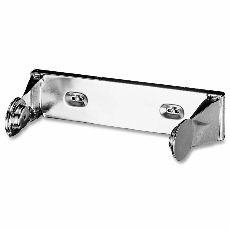 San Jamar Single Roll Towel Dispenser - Roll Dispenser - 1x Roll - 2.9" x 13.3"x 4.6" Depth - Steel - Chrome - Durable, Perforated, Compact - T451XC