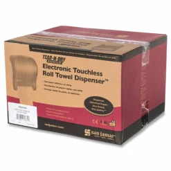 San Jamar Tear-N-Dry Eco Roll Paper Towel Dispenser, 14 7/16
