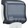 San Jamar UltraFold Towel Dispenser - C Fold, Multifold Dispenser - 240x Sheet C Fold, 400x Sheet Multifold - T1750TBKCT