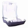 San Jamar Ultrafold Towel Dispenser, 11 1/2" x 11 1/2" x 6", Black/Pearl